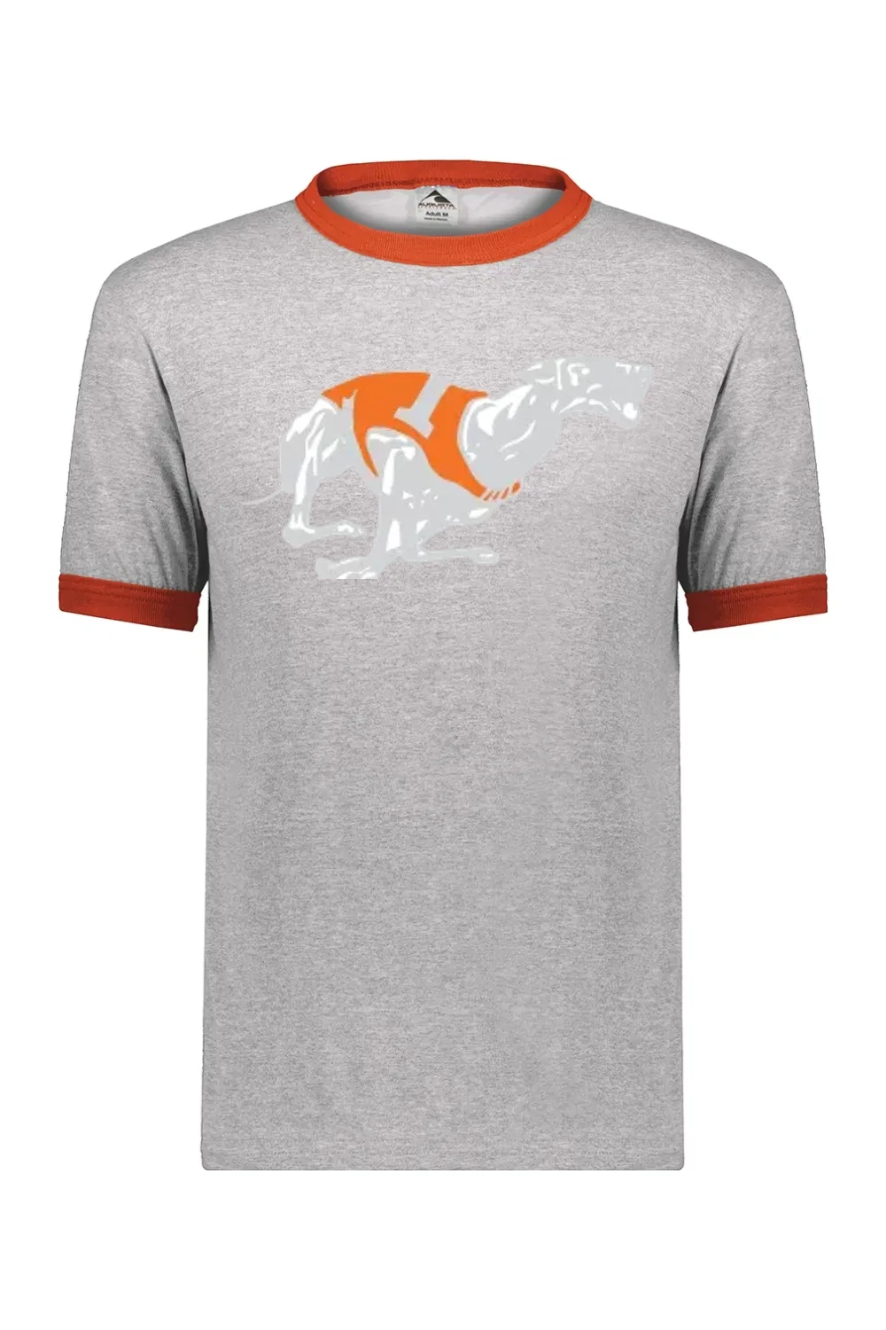 Athletic Heather/ Orange