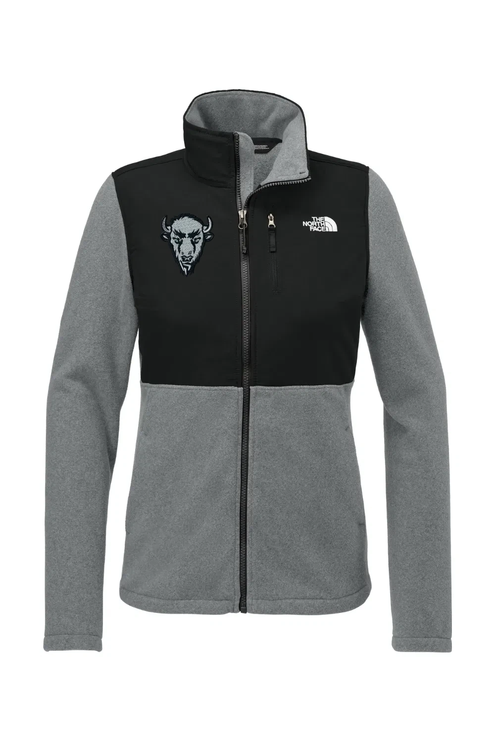 TNF Medium Grey Heather/ TNF Black