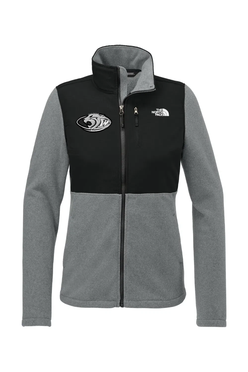 TNF Medium Grey Heather/ TNF Black