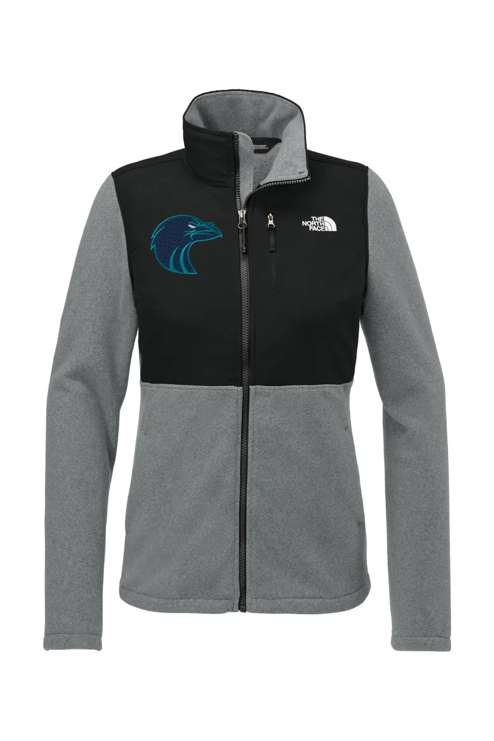 TNF Medium Grey Heather/ TNF Black