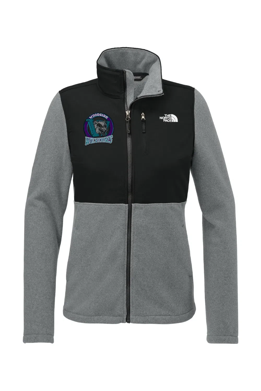 TNF Medium Grey Heather/ TNF Black