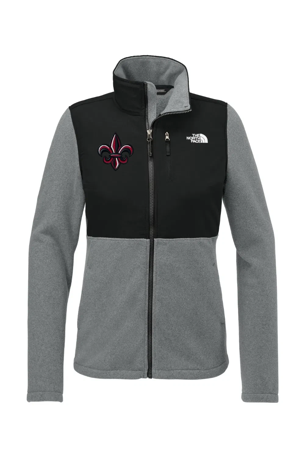 TNF Medium Grey Heather/ TNF Black