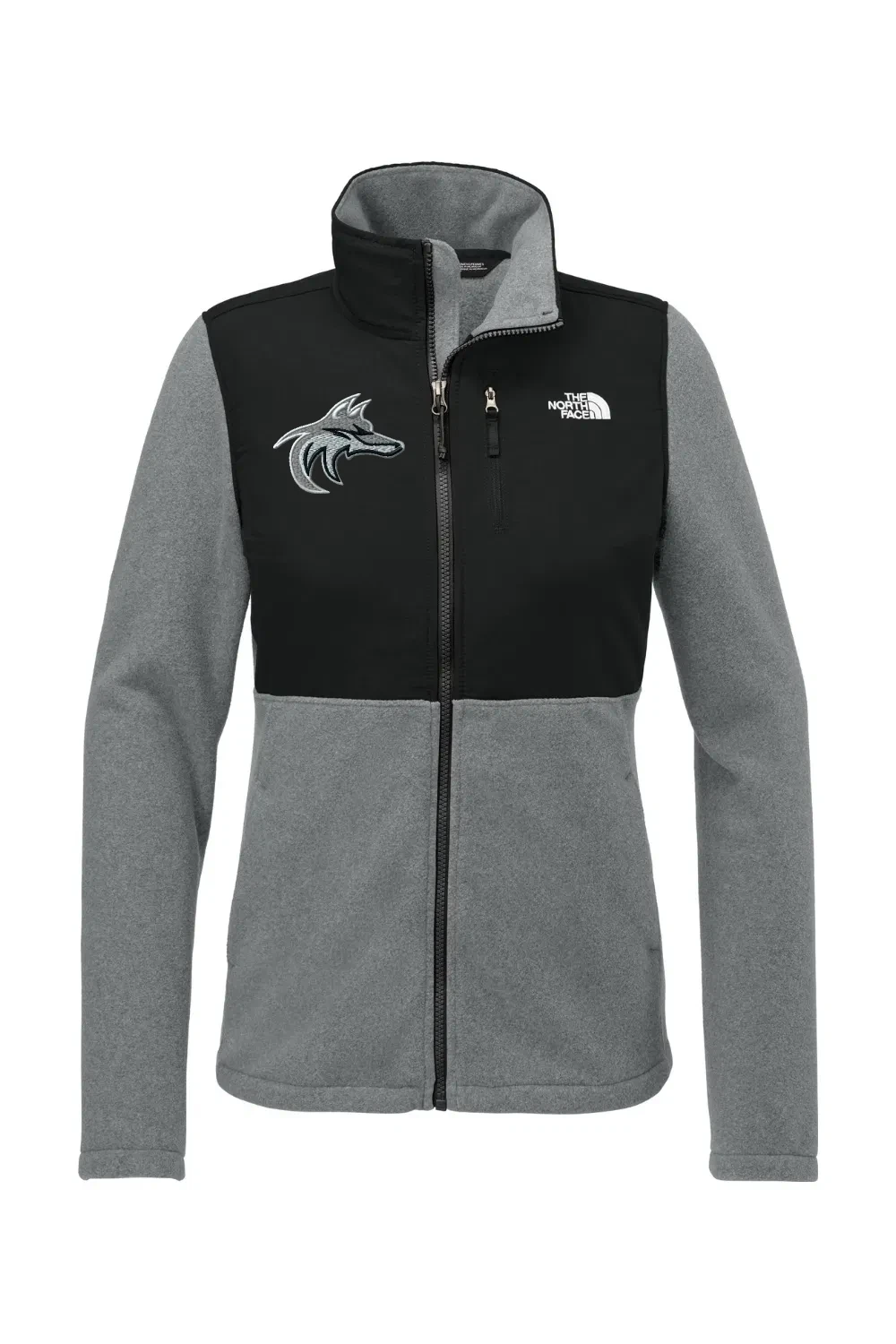 TNF Medium Grey Heather/ TNF Black