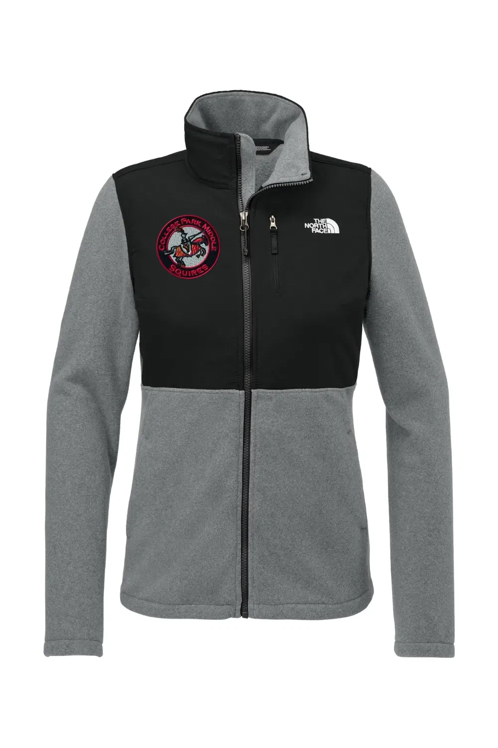 TNF Medium Grey Heather/ TNF Black