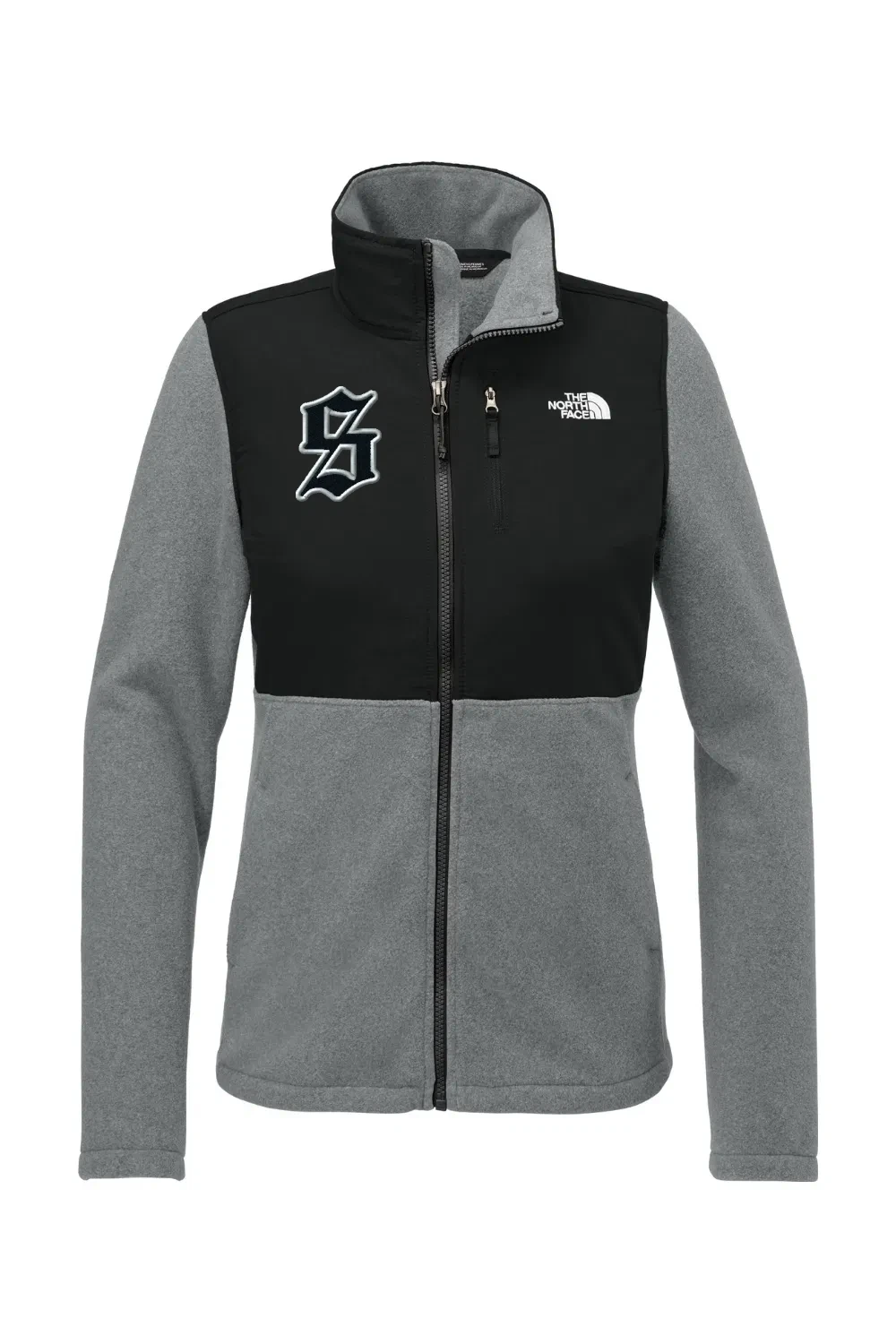 TNF Medium Grey Heather/ TNF Black