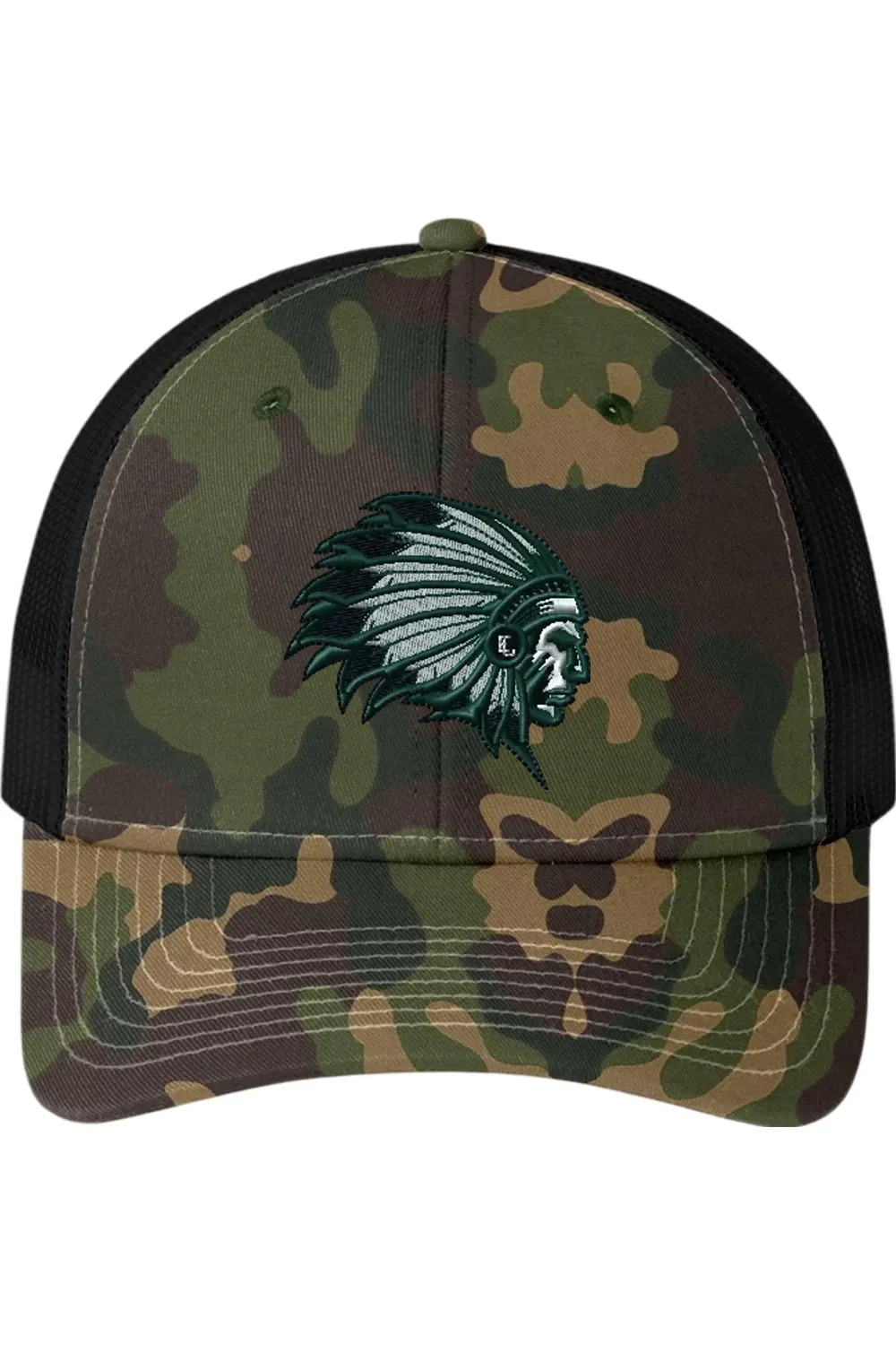 Woodland Camo/ Black