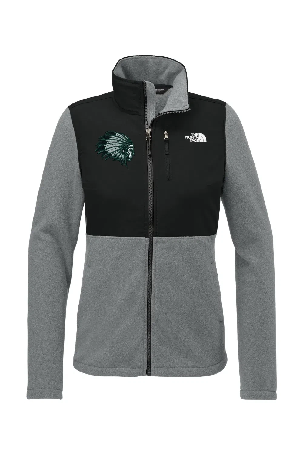 TNF Medium Grey Heather/ TNF Black