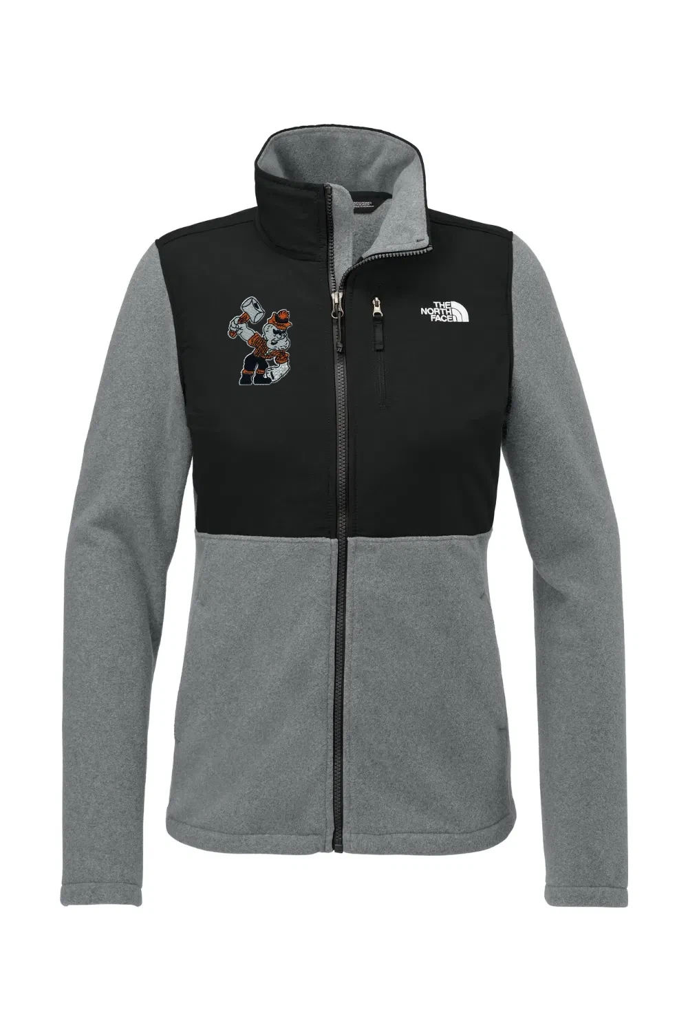 TNF Medium Grey Heather/ TNF Black