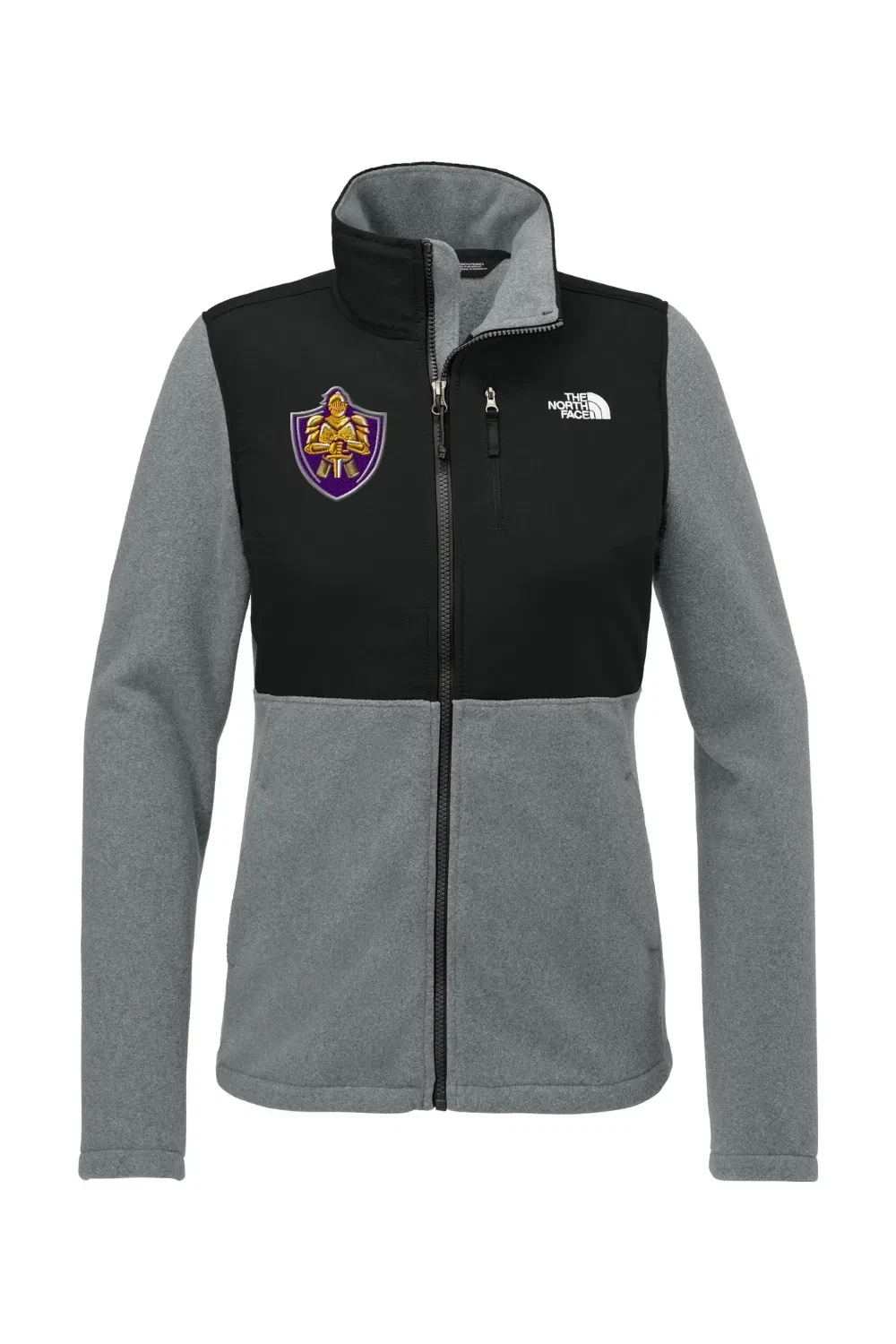 TNF Medium Grey Heather/ TNF Black