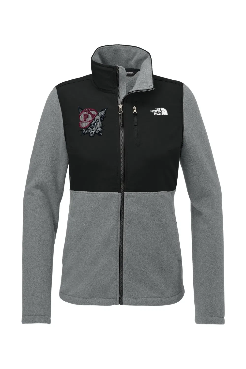 TNF Medium Grey Heather/ TNF Black