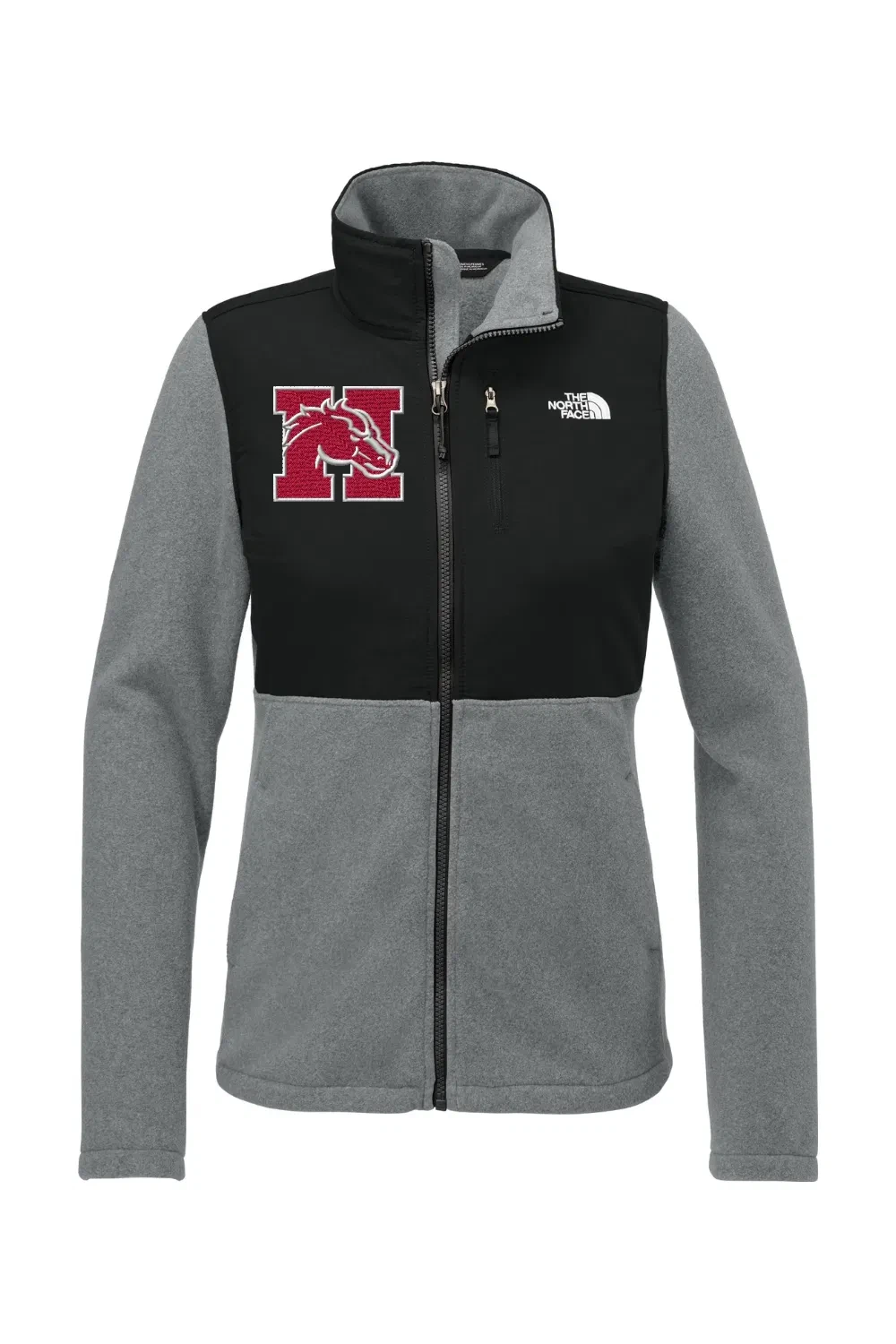 TNF Medium Grey Heather/ TNF Black