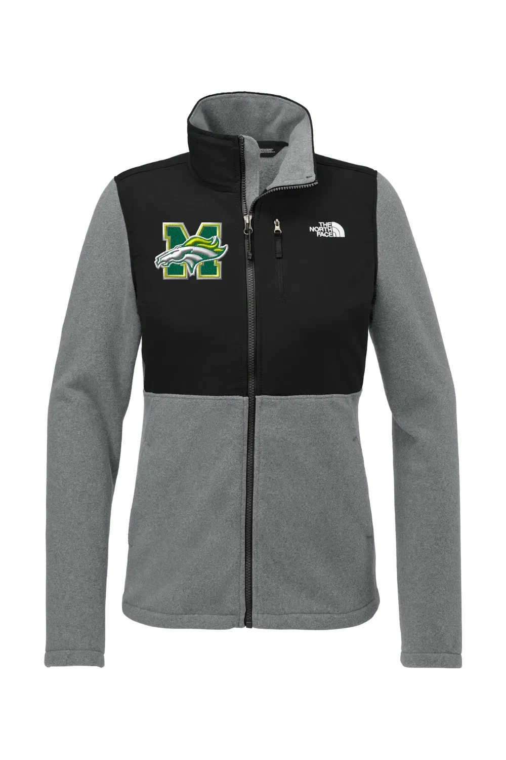 TNF Medium Grey Heather/ TNF Black