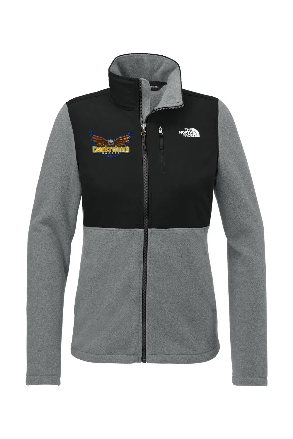 TNF Medium Grey Heather/ TNF Black