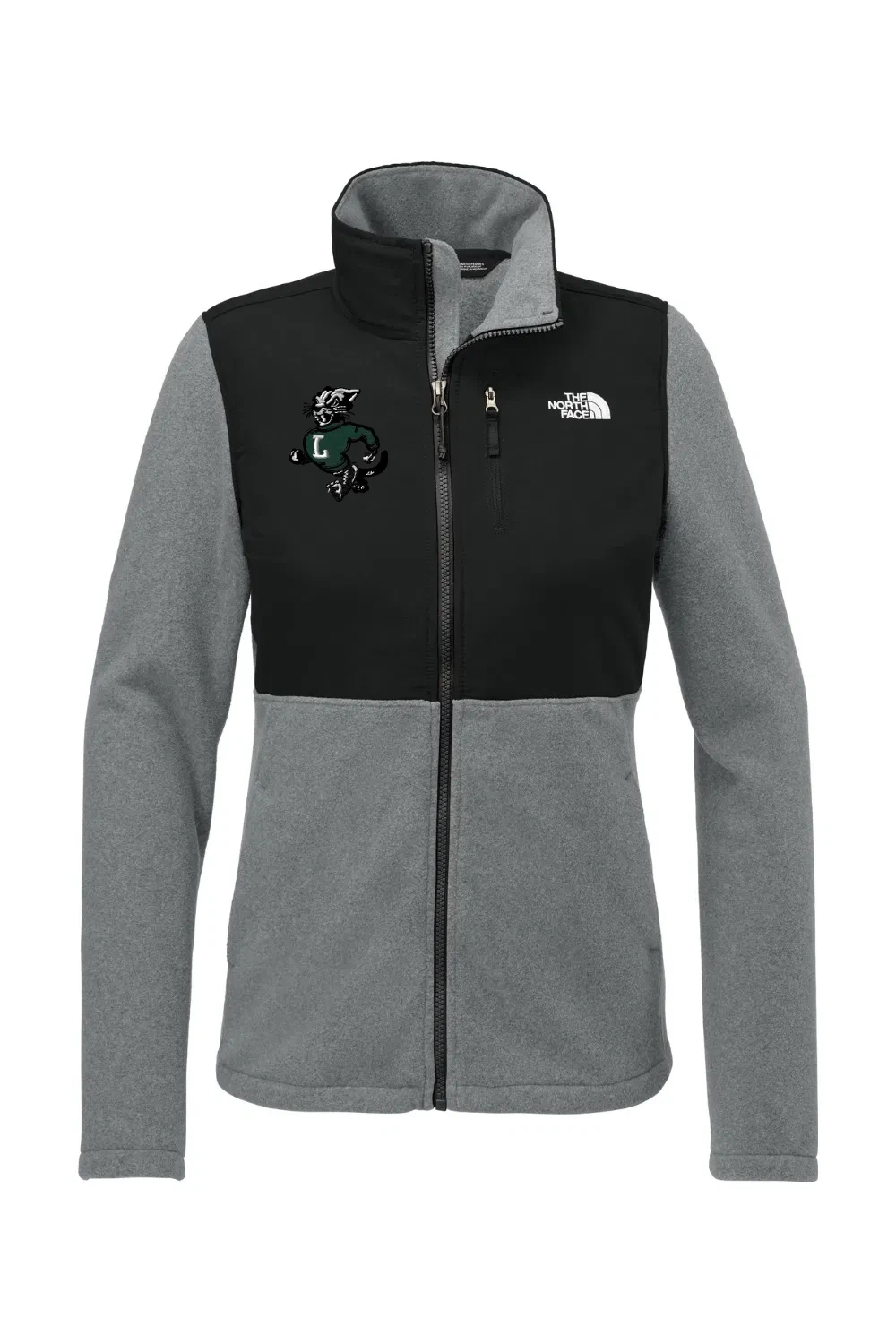 TNF Medium Grey Heather/ TNF Black