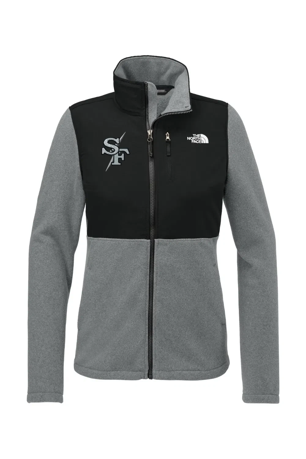 TNF Medium Grey Heather/ TNF Black