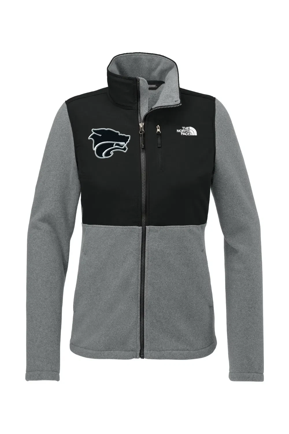 TNF Medium Grey Heather/ TNF Black