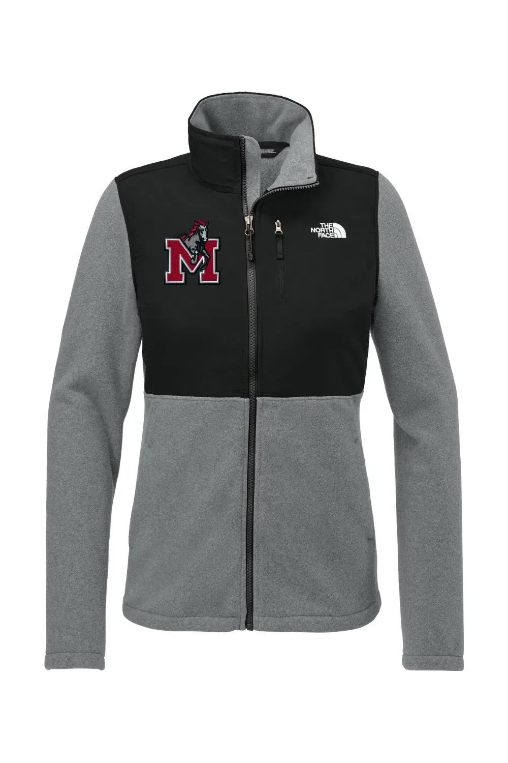 TNF Medium Grey Heather/ TNF Black