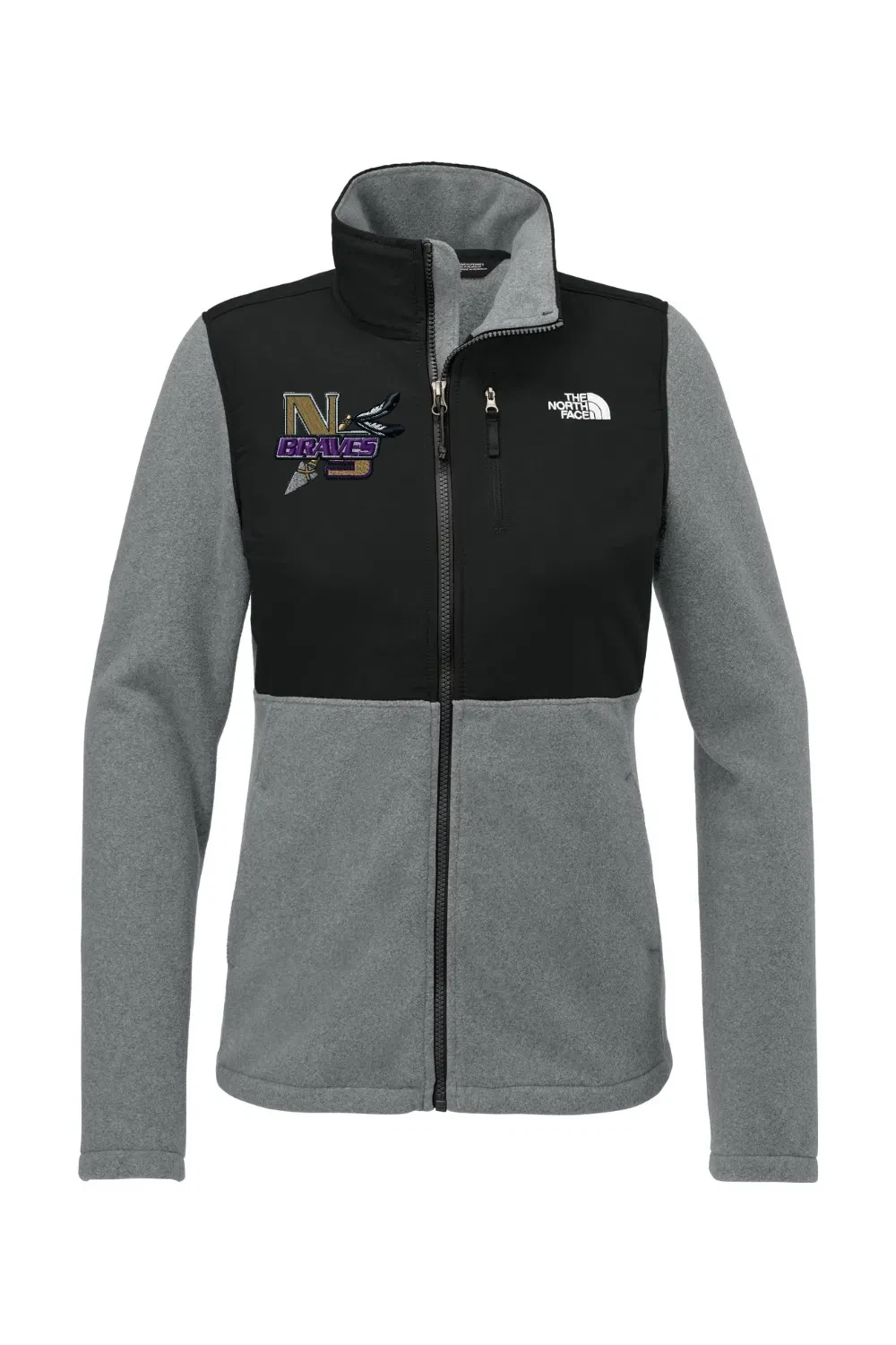 TNF Medium Grey Heather/ TNF Black