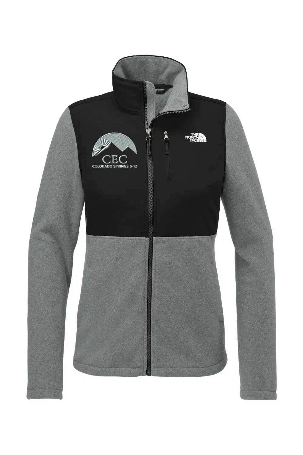 TNF Medium Grey Heather/ TNF Black