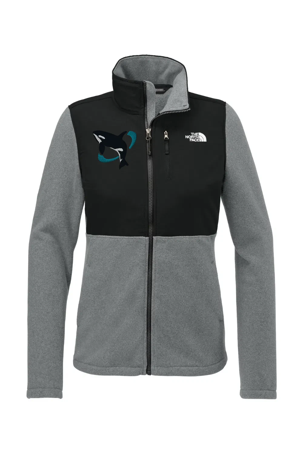 TNF Medium Grey Heather/ TNF Black