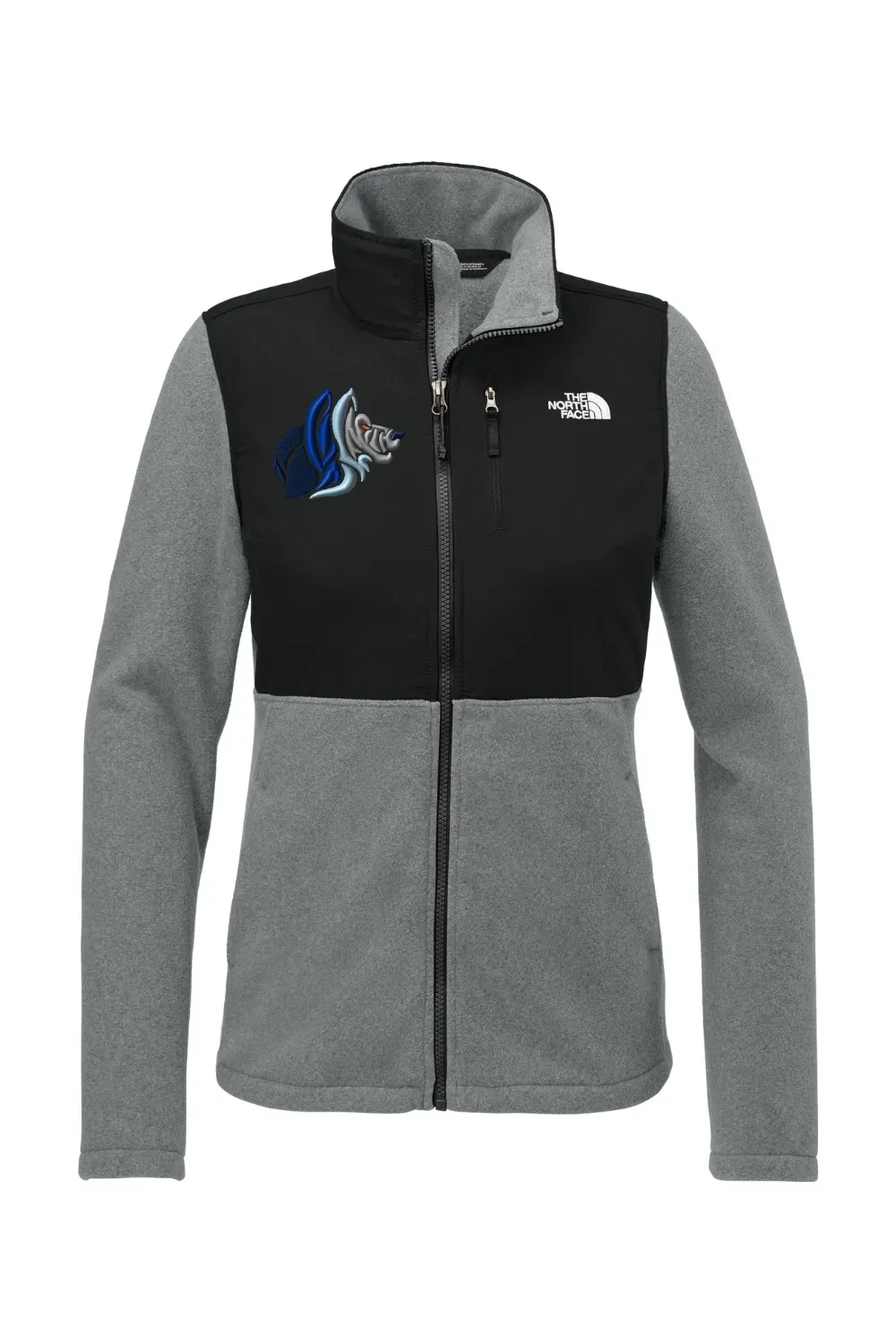 TNF Medium Grey Heather/ TNF Black