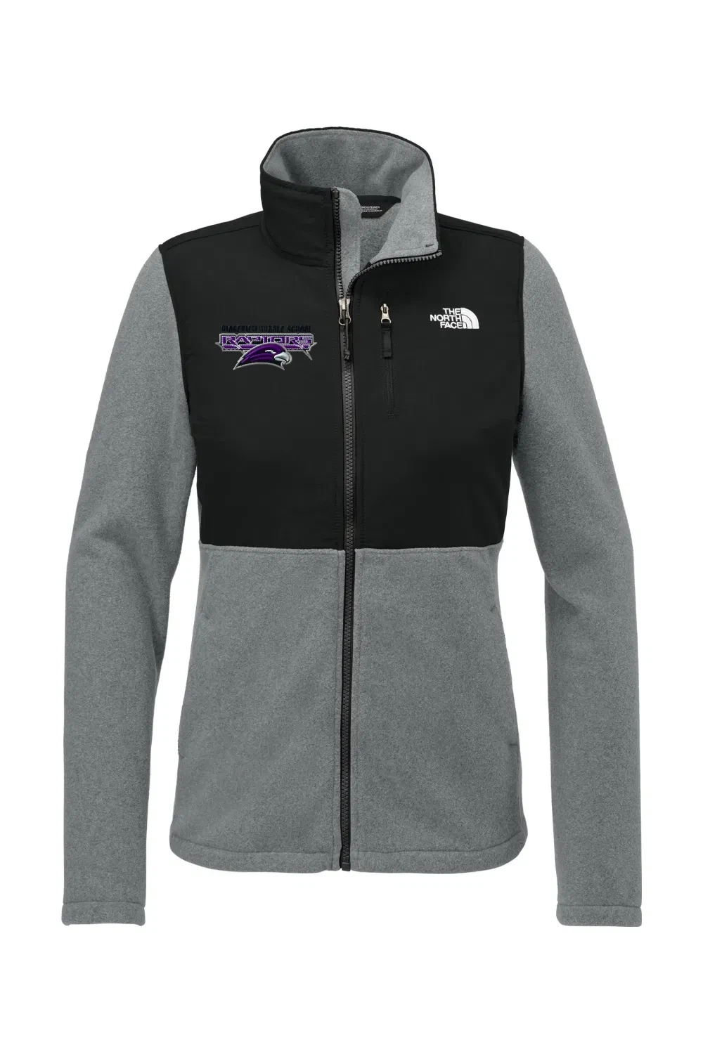 TNF Medium Grey Heather/ TNF Black