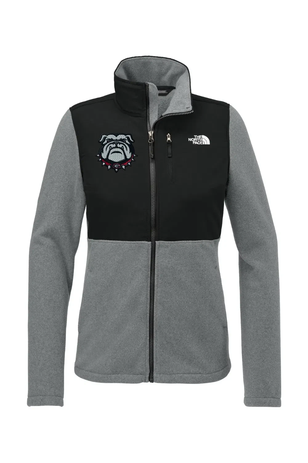 TNF Medium Grey Heather/ TNF Black