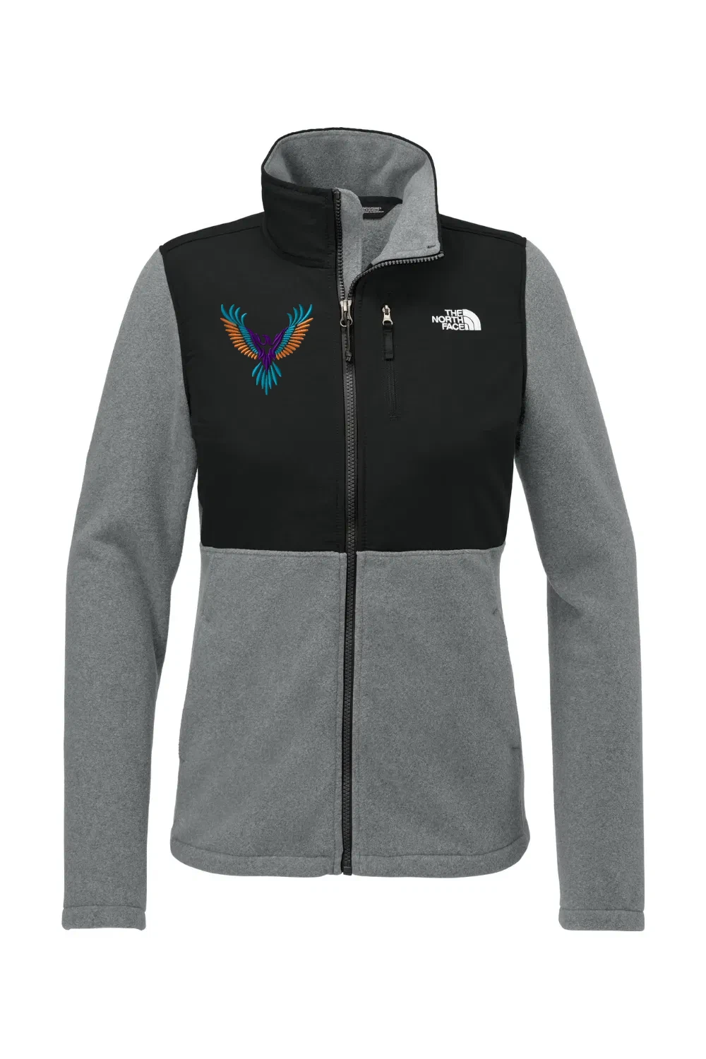 TNF Medium Grey Heather/ TNF Black