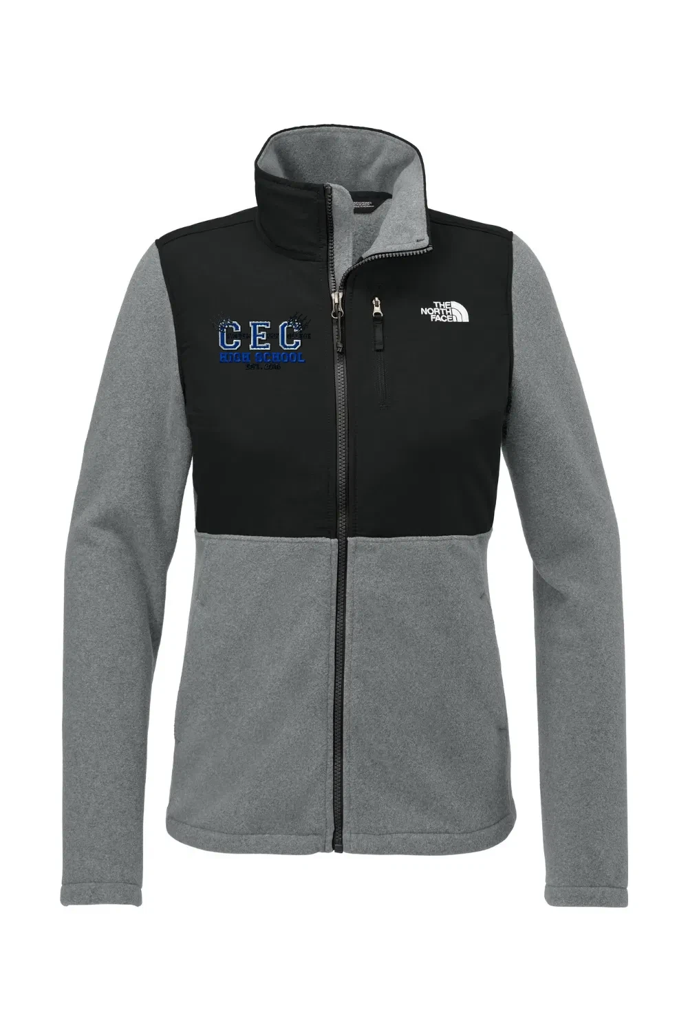 TNF Medium Grey Heather/ TNF Black