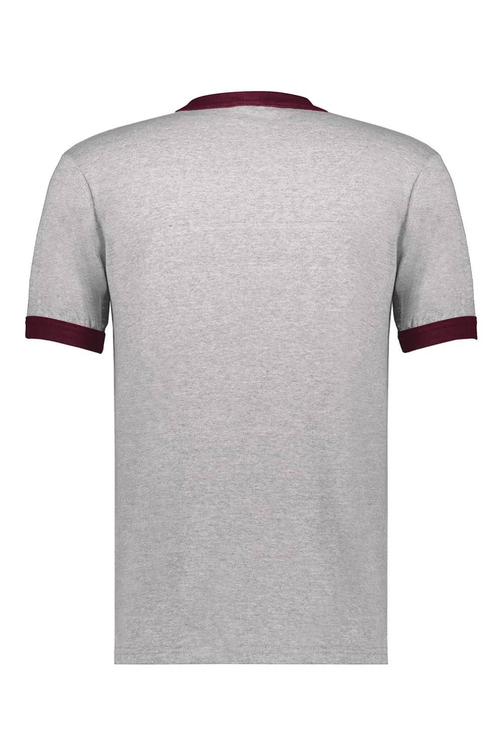 Athletic Heather/ Maroon